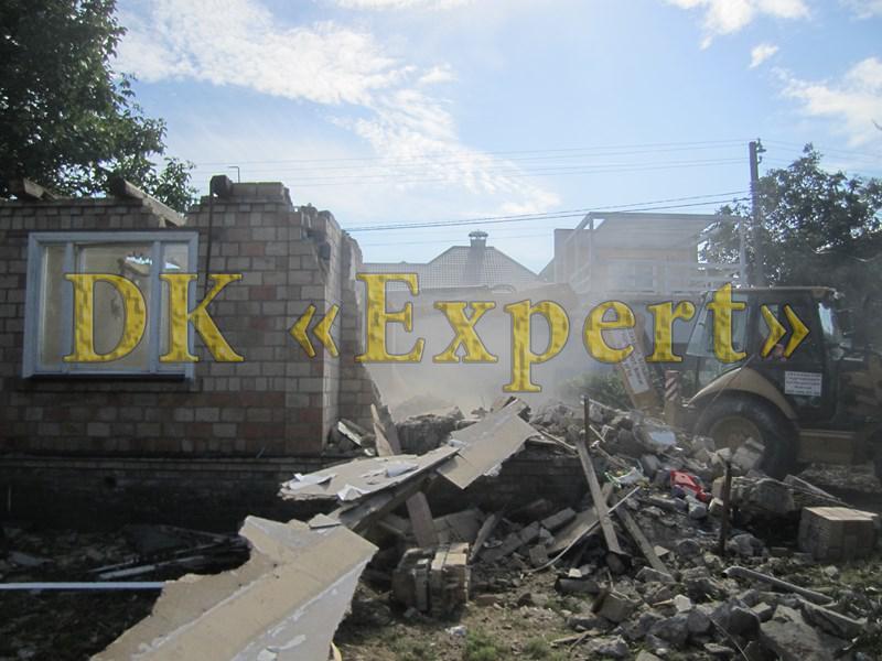 Демонтаж Киев. Демонтаж одноэтажного дома